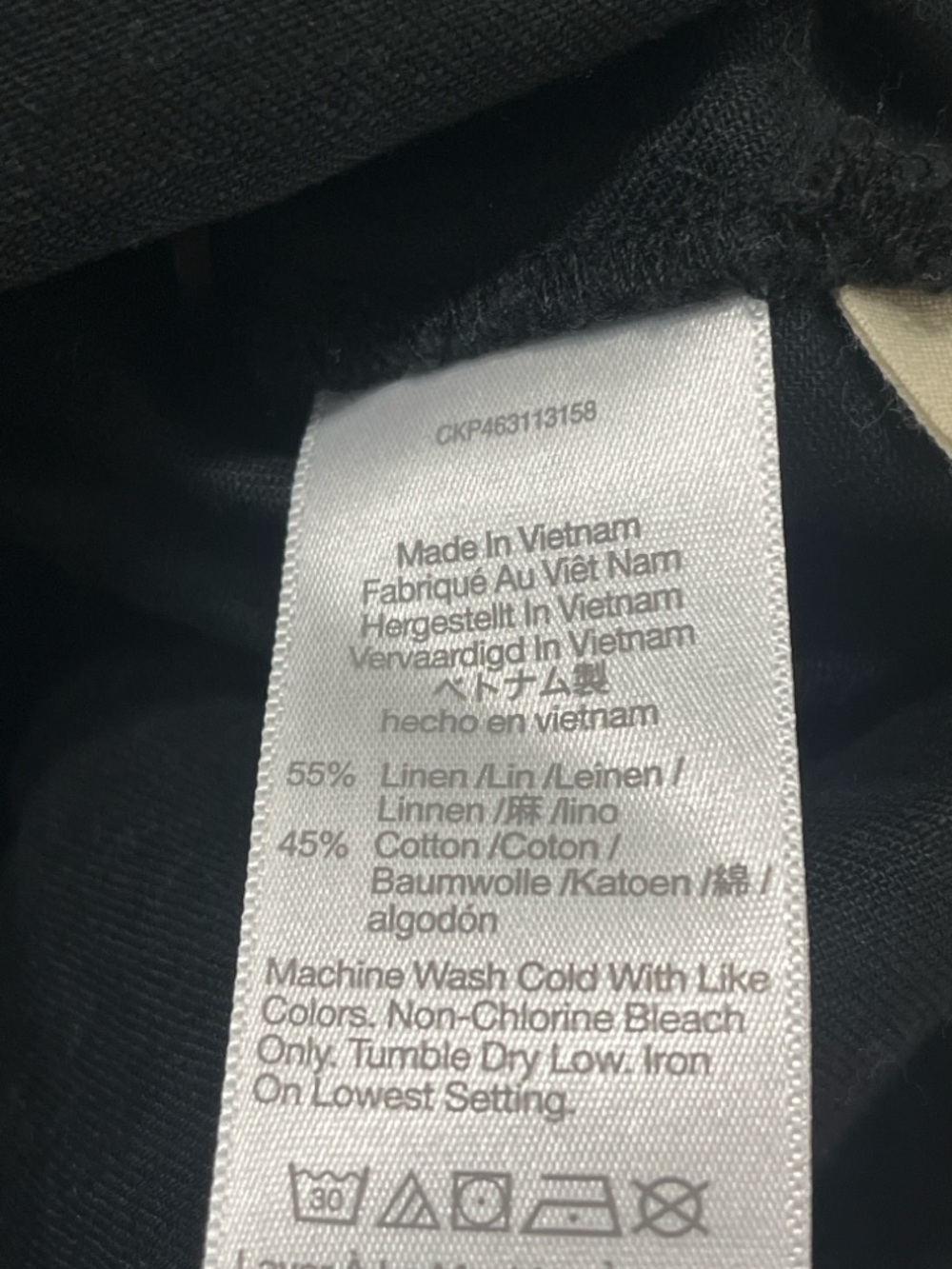 Madewell Linen-Cotton Princess-Seamed Midi Dress M - Picture 10 of 12